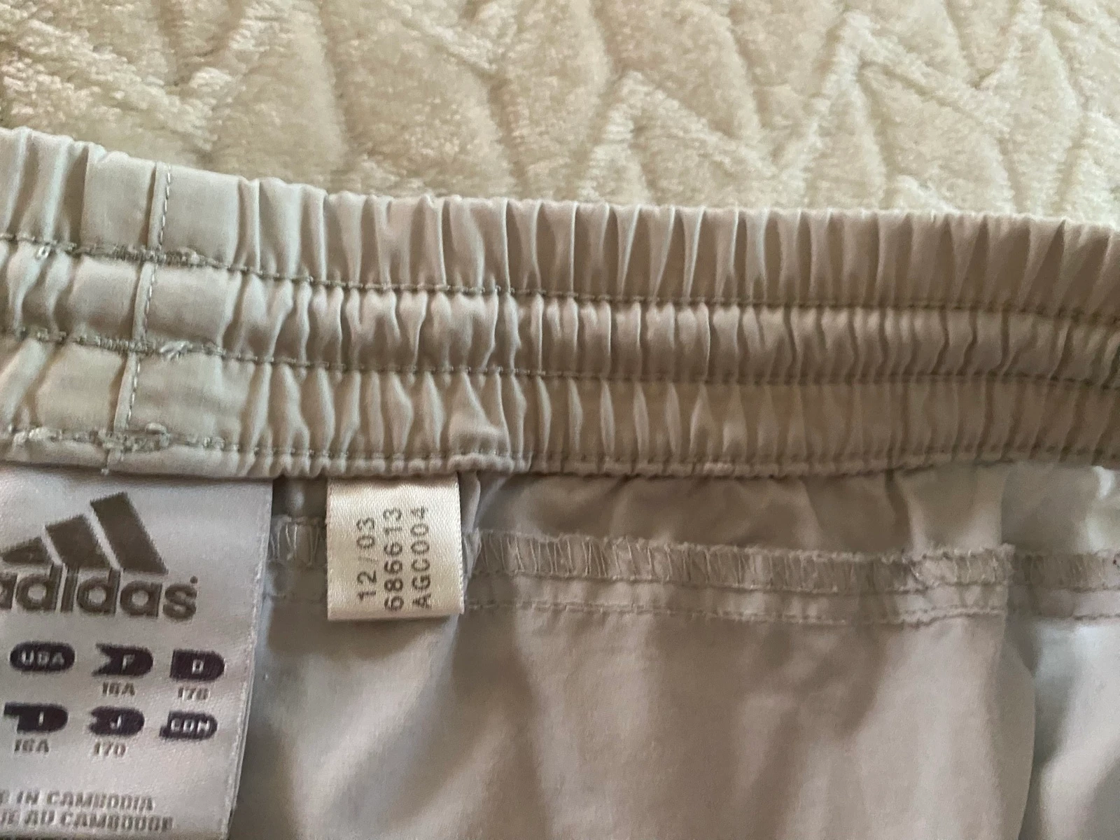 Lichte grijze Adidas sportbroek 176 (16 jaar) XS/S dames jogging training – photo 5
